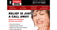 Desktop Screenshot of emergencydentalcareny.com